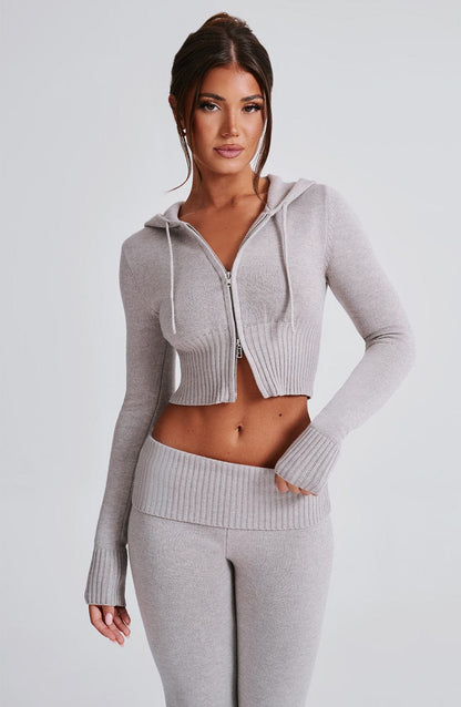 Sienna Knit Hoodie